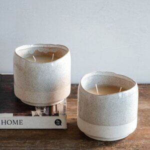 Hand-Poured Large Ceramic Jar Scented Candles